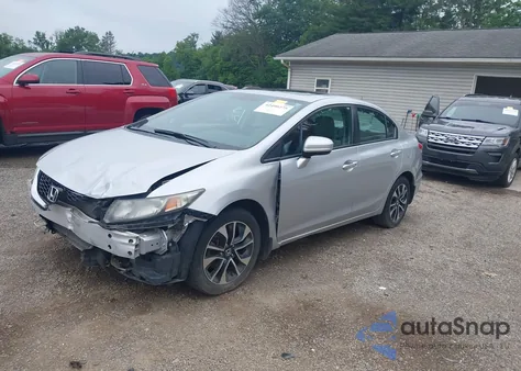 2015 Honda Civic Ex z USA, uszkodzony, nr VIN 19XFB2F8XFE038512